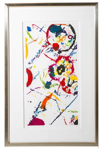 Sam Francis (1923-1994) Lithograph (CA/Japan, France)