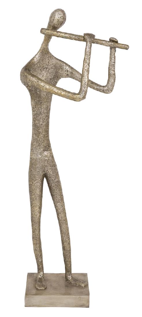 Monumental Bronze Flute Player (1 of 10)