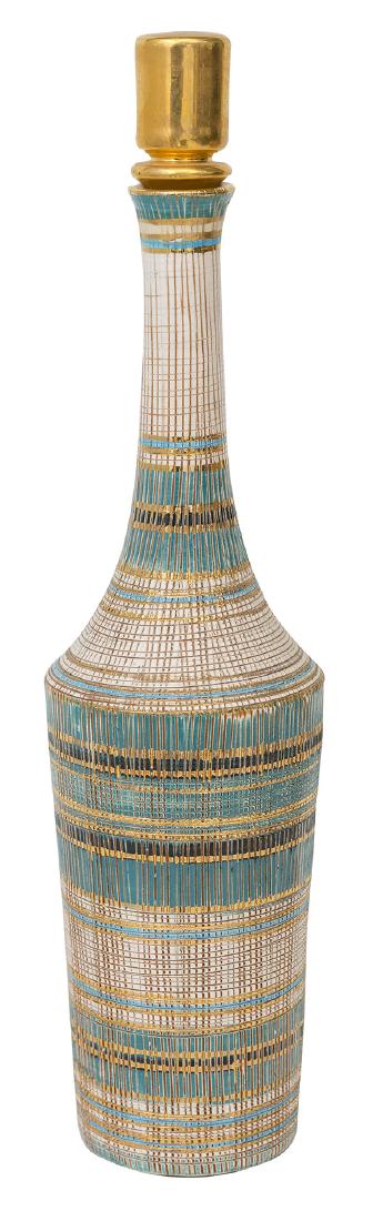 Aldo Londi/Bitossi Bottle Vase & Stopper (1 of 8)