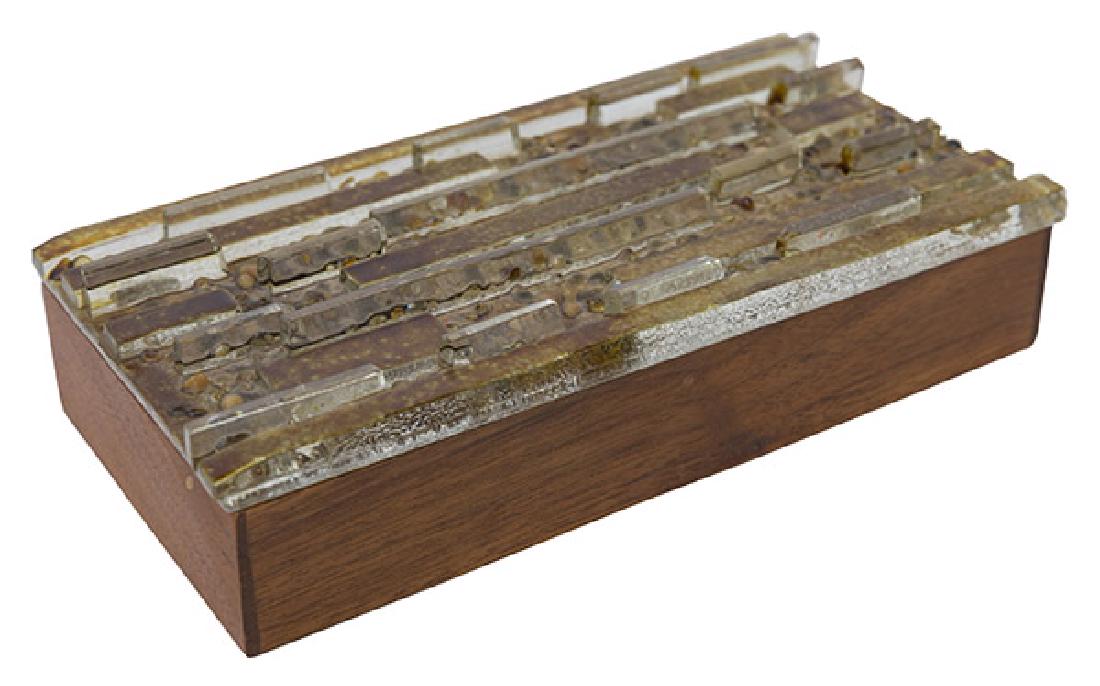 California Craft Fused Glass Lidded Box (1 of 8)