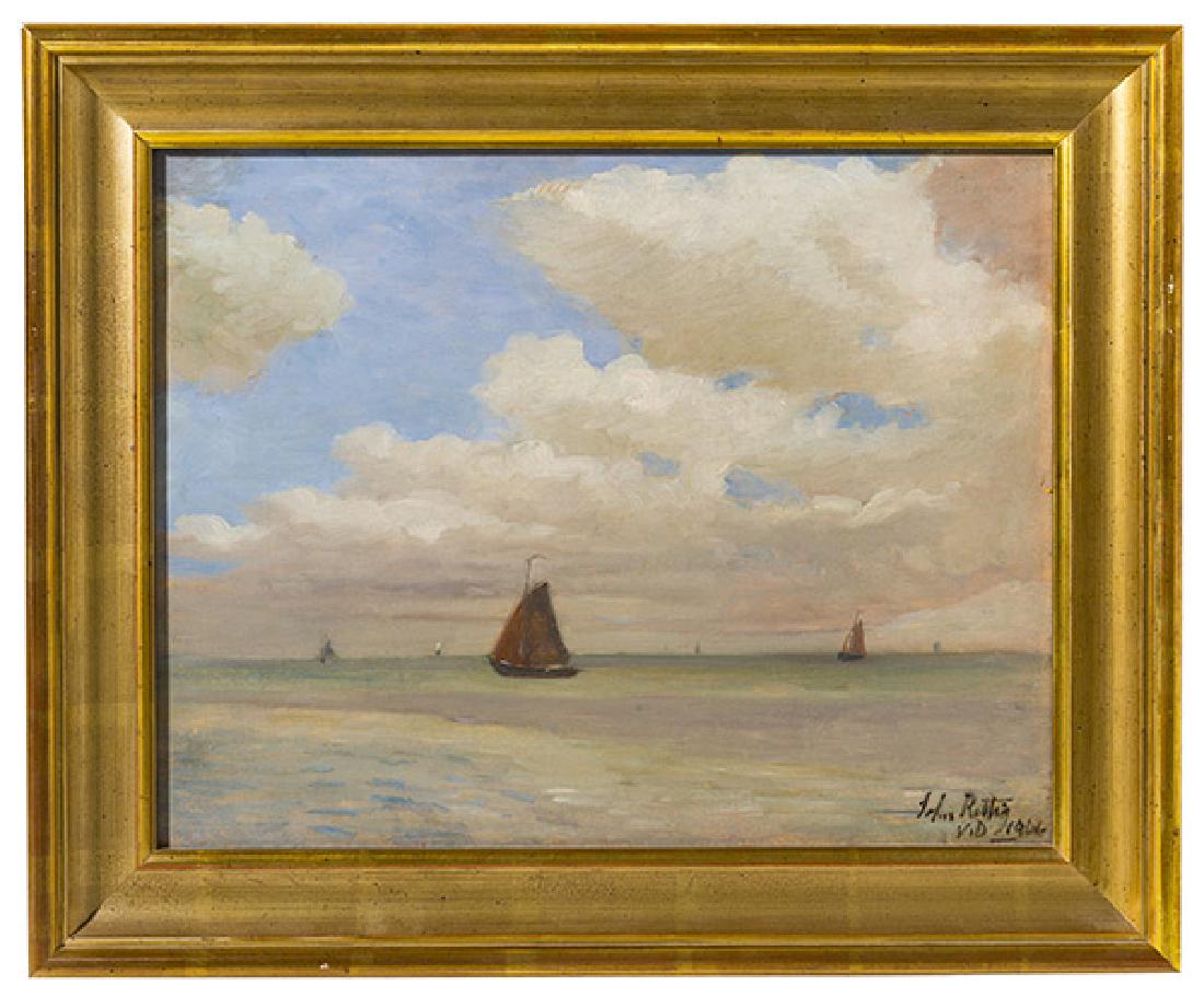 John Rettig (1858-1932) Cincinnati, Ohio, Oil (1 of 7)