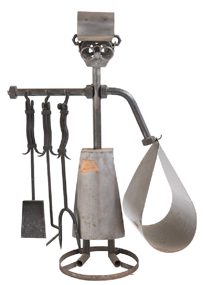 Sculptural Fire Tools & Stand (1 of 8)