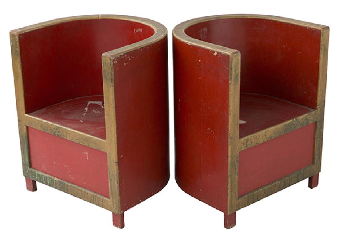 Art Deco Club Chairs (1 of 10)