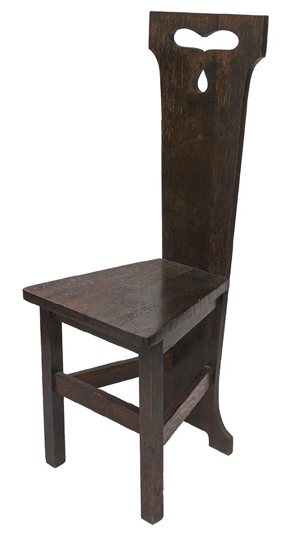 McIntosh Style Arts & Crafts Chair (1 of 9)