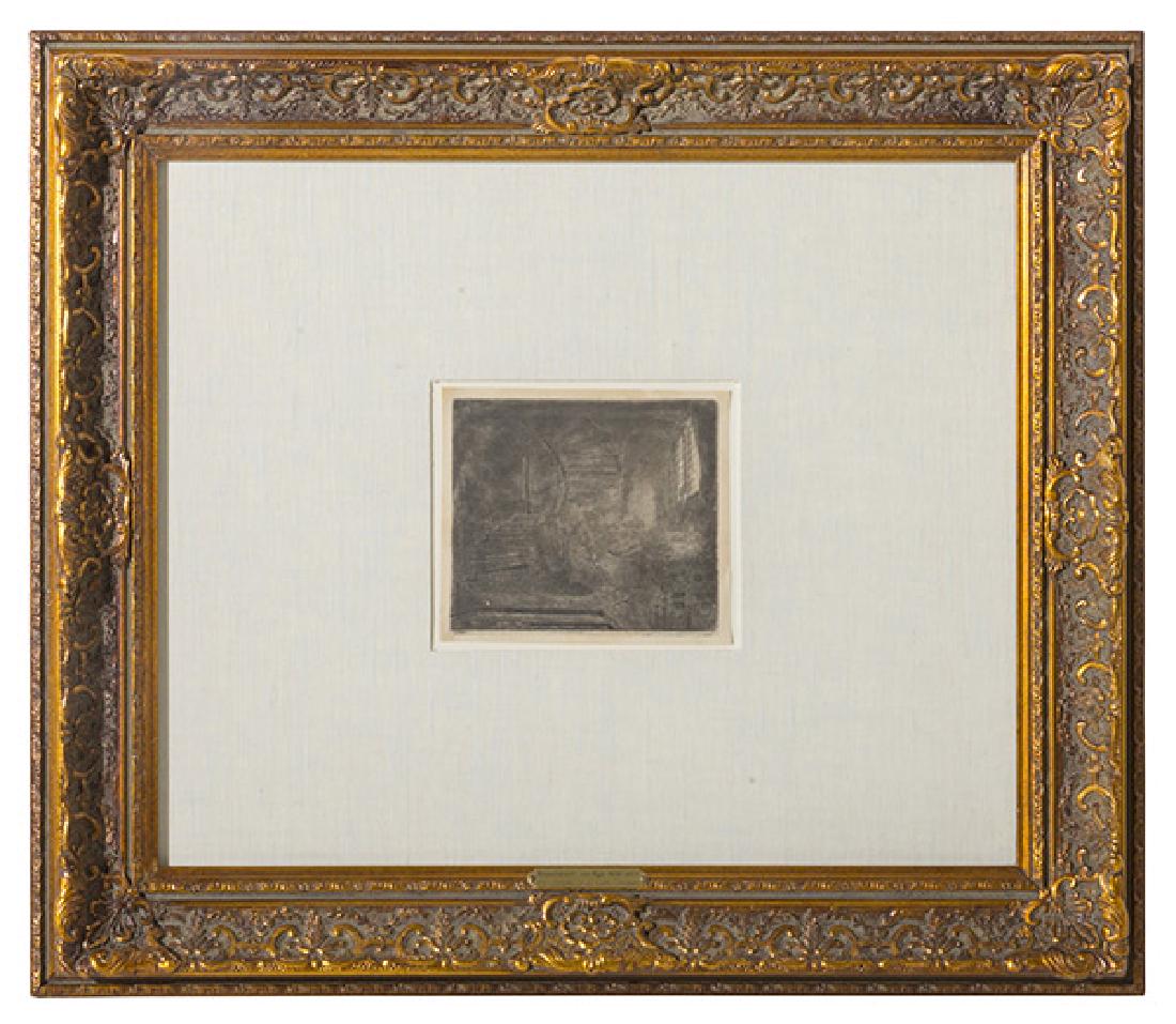 Rembrant Van Rijn (1606-1669) Etching, (Dutch) (1 of 9)