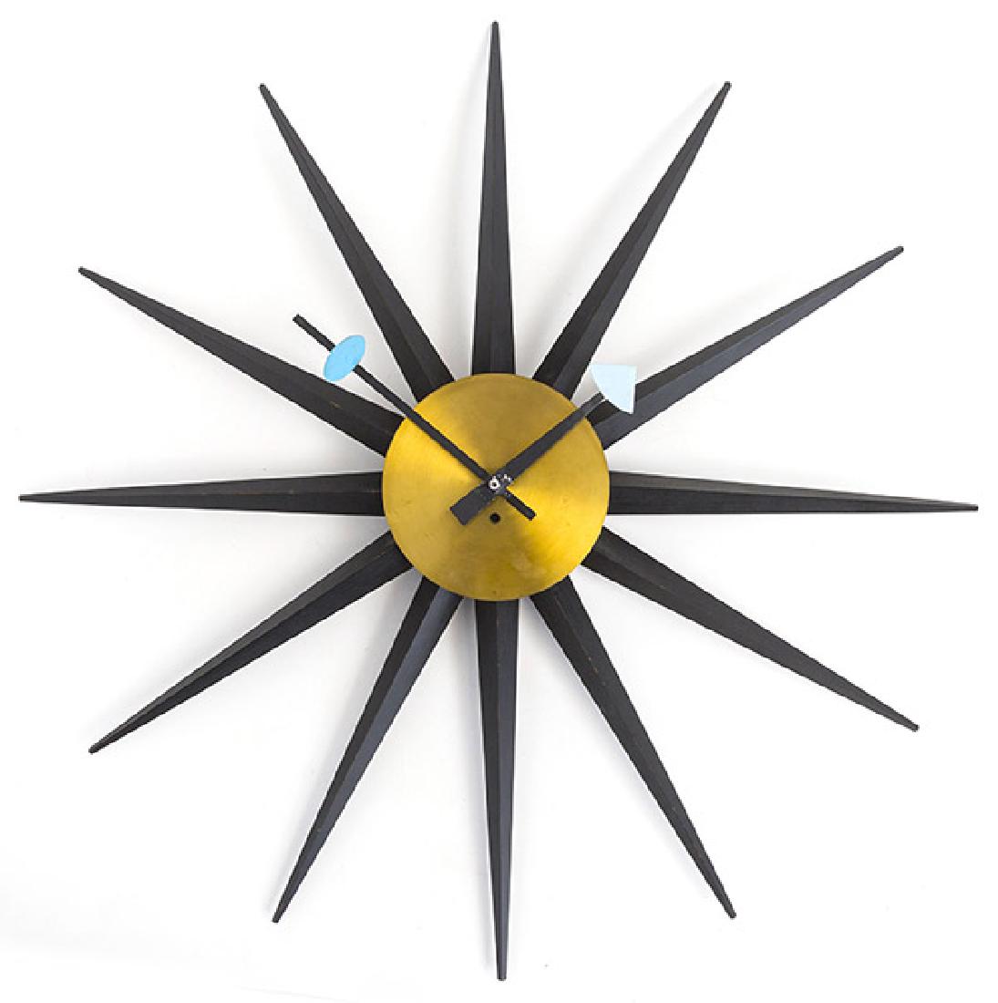 George Nelson & Associates Giant Spike Clock (1 of 5)