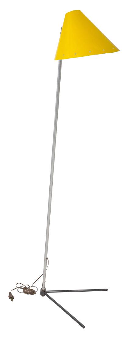 Angelo Leli Floor Lamp: Floor lamp. Arredoluce, Italy, 1952. Enameled & perrforated aluminum.