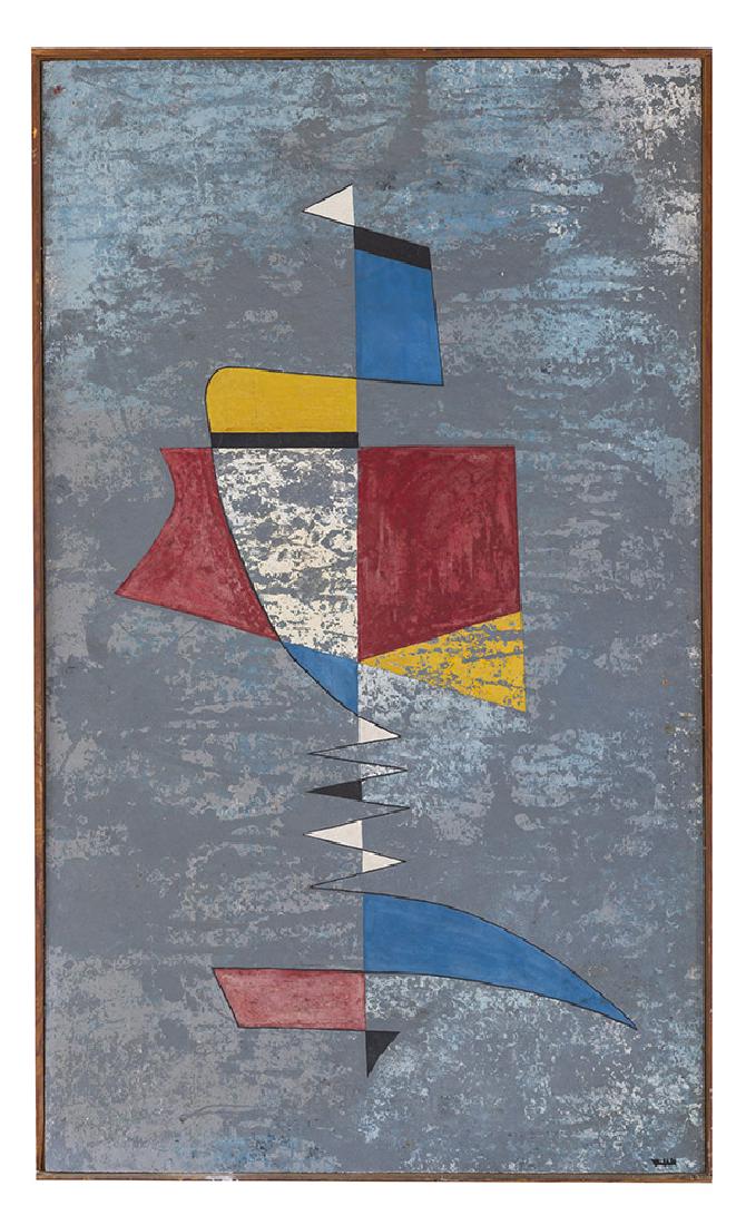 Illegible Geometric Oil (1 of 9)