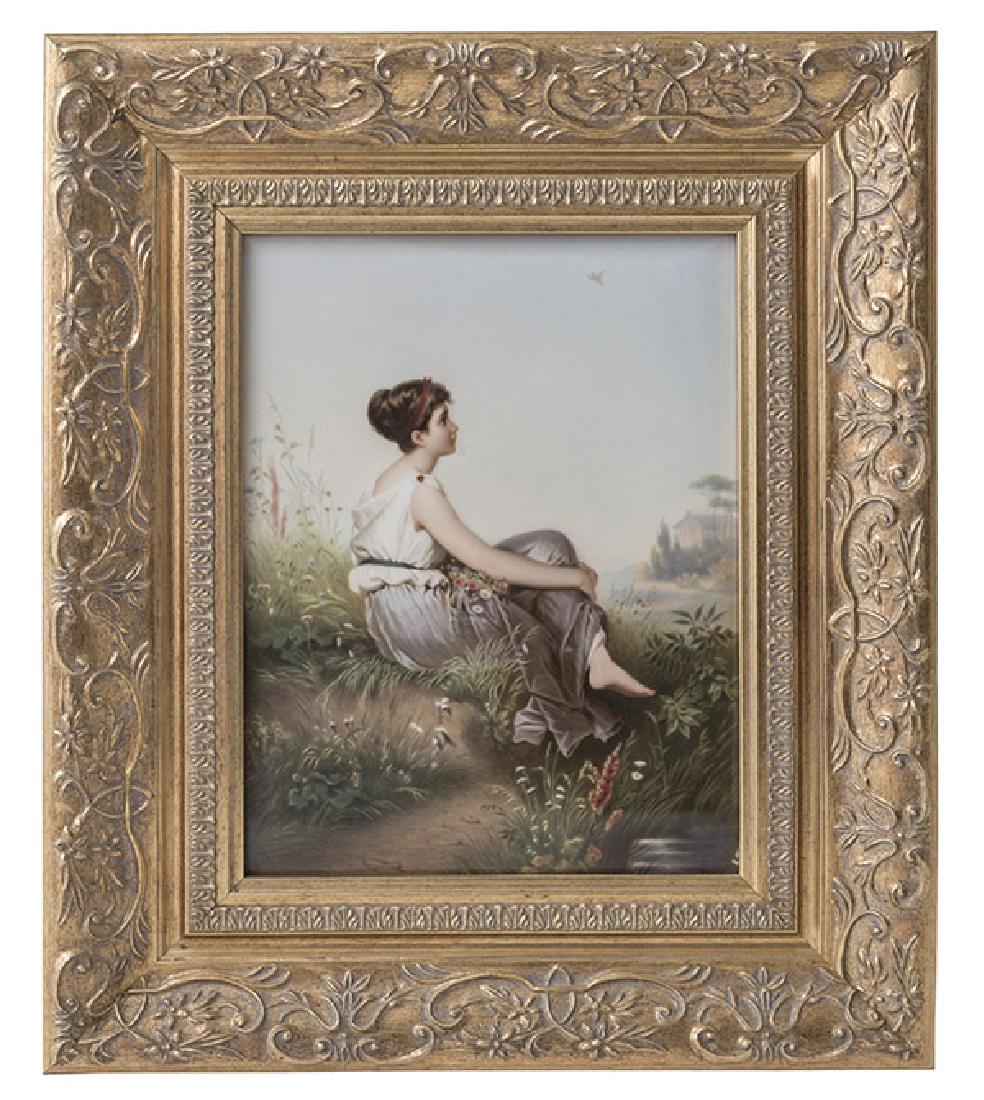 Carl Meinelt KPM Porcelain Plaqu (1 of 7)