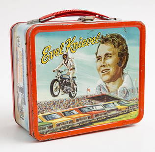 Evel Knievel Vintage Lunchbox: more info to come