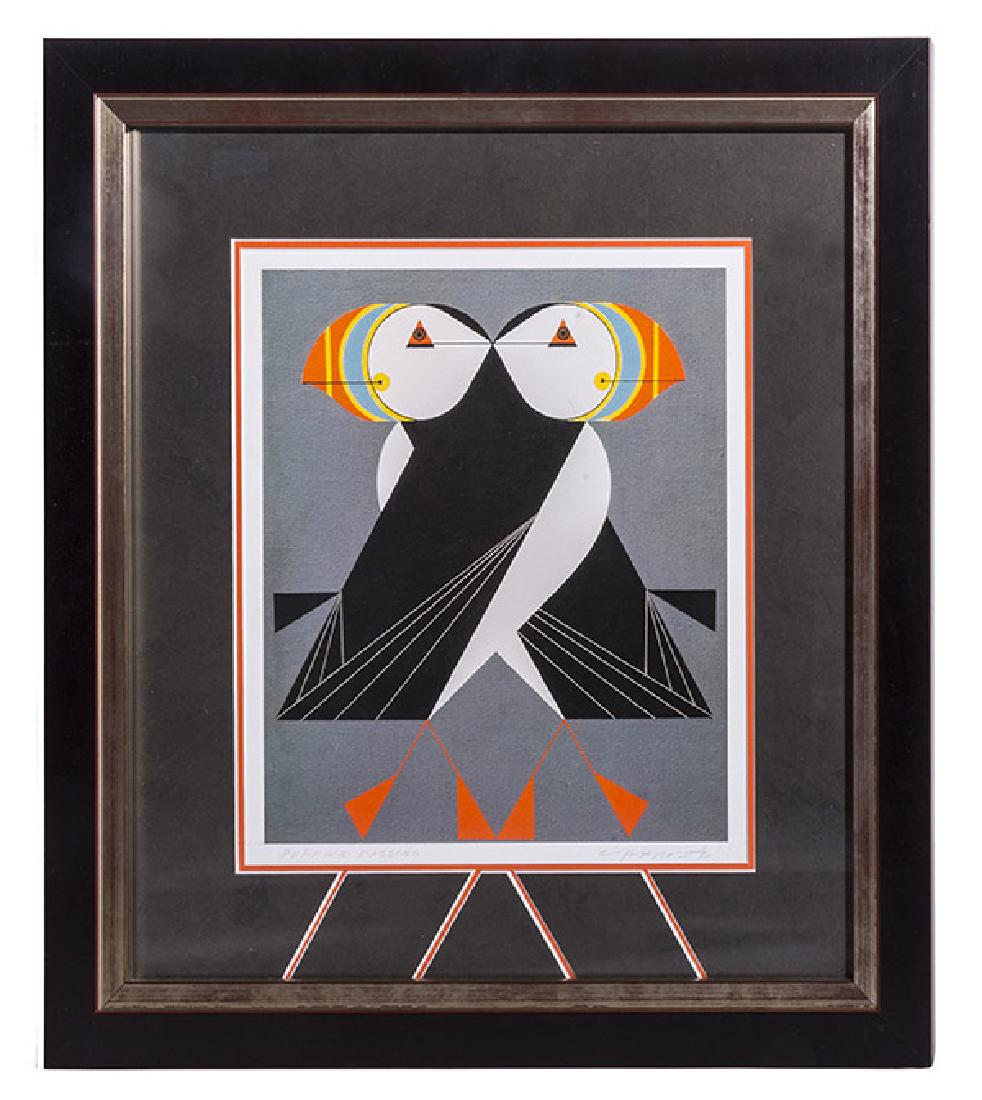 Charley Harper (1922-2007) Lithograph (Cincinnati) (1 of 10)