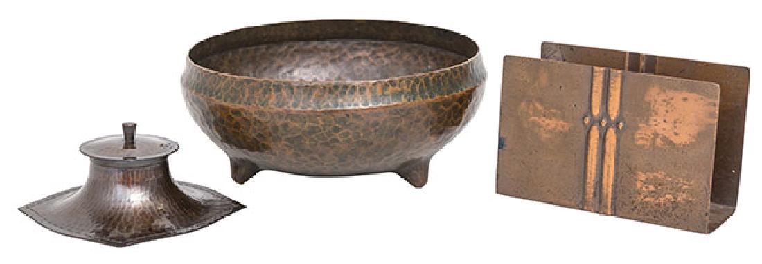 Rare Roycroft Tri-Footed Bowl Plus (1 of 9)