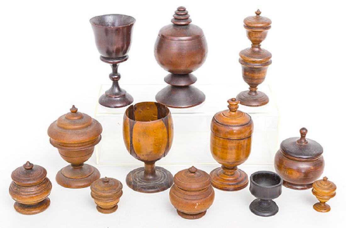 19th Century New England Assembled Treenware (1 of 7)