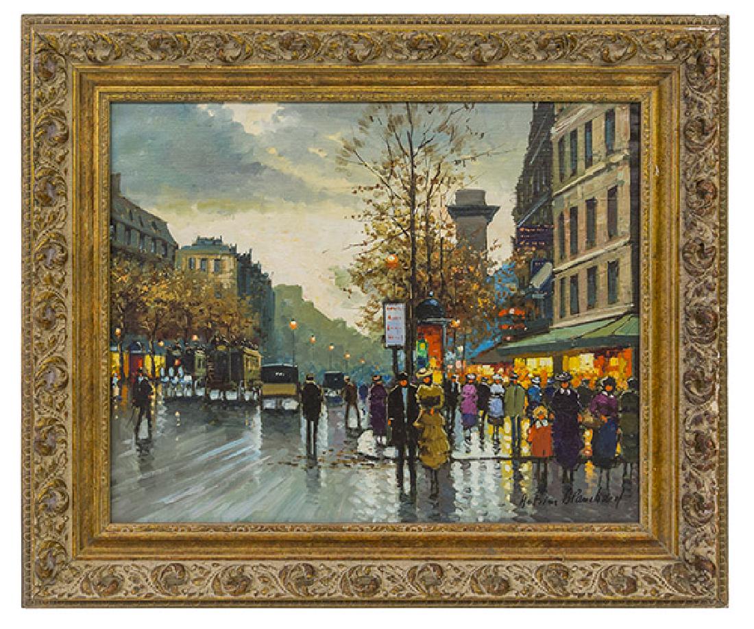 Antoine Blanchard (Attribution)(1910-1988) Oil (France) (1 of 9)