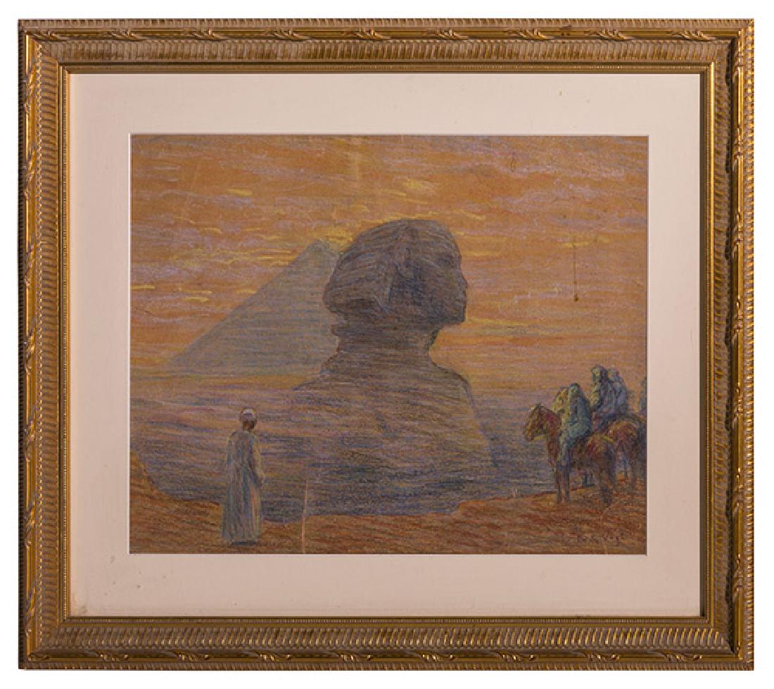 Louis Charles Vogt (1864-1939) Pastel (Cincinnati) (1 of 7)