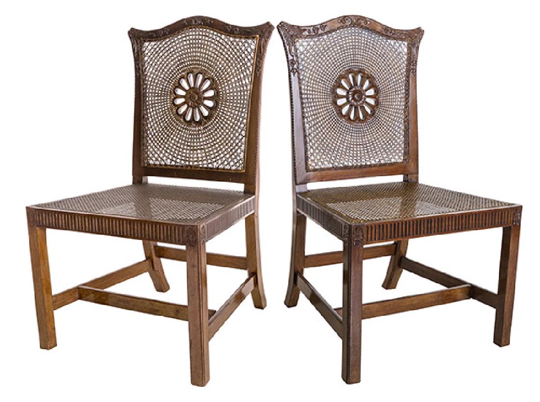 George III Style Dining Chairs (1 of 12)