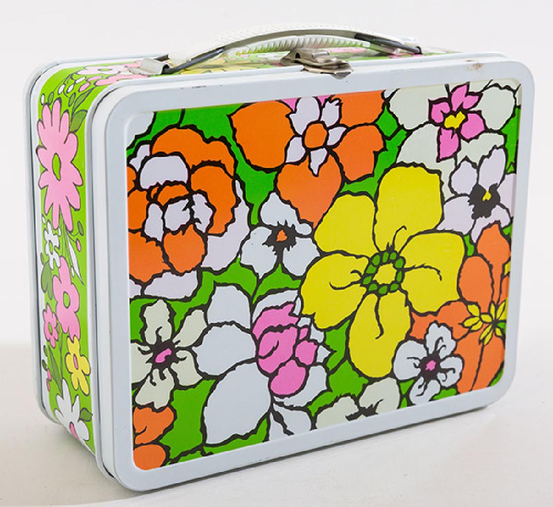 Flower Theme Vintage Lunchbox (1 of 5)