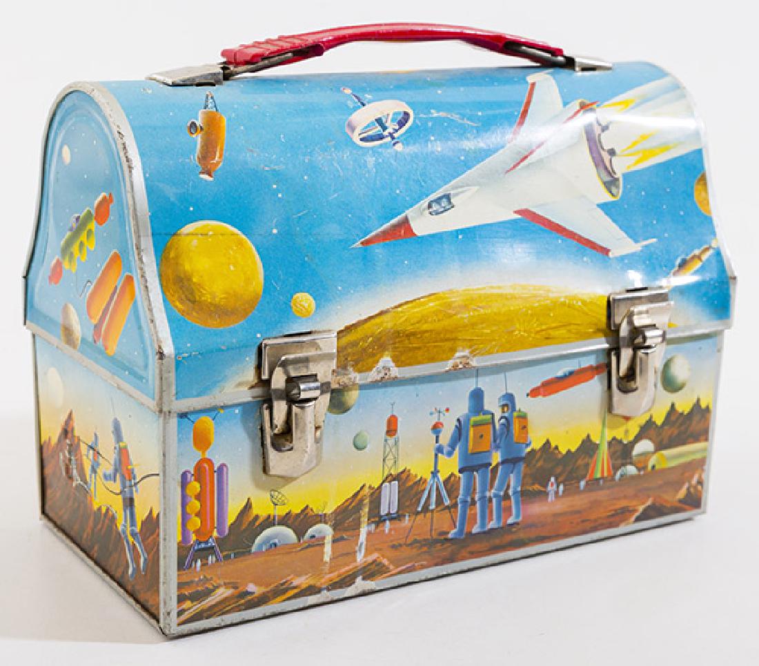 Space Theme Vintage Lunchbox w/Thermos (1 of 5)