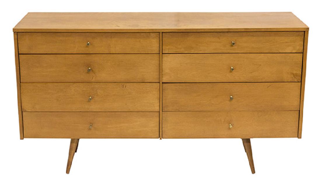 Paul McCobb Planner Group Cabinet: Dresser. Winchendon, USA, 1952. Maple and brass. 48w x 19 1/4d x 33 1/4h.