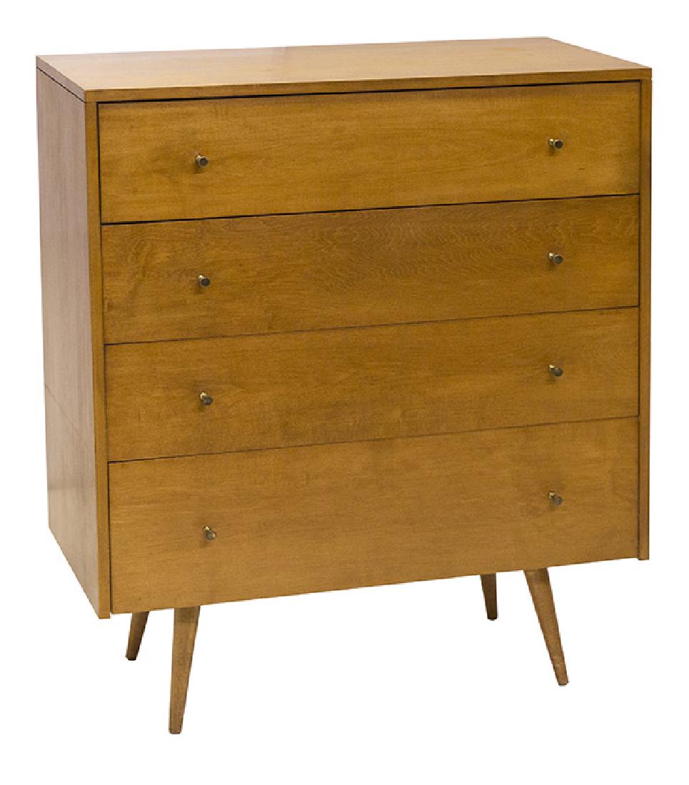 Paul McCobb Planner Group Cabinet: Chest. Winchendon, USA. 1950. Maple and brass. 36w x 18d x 42h.