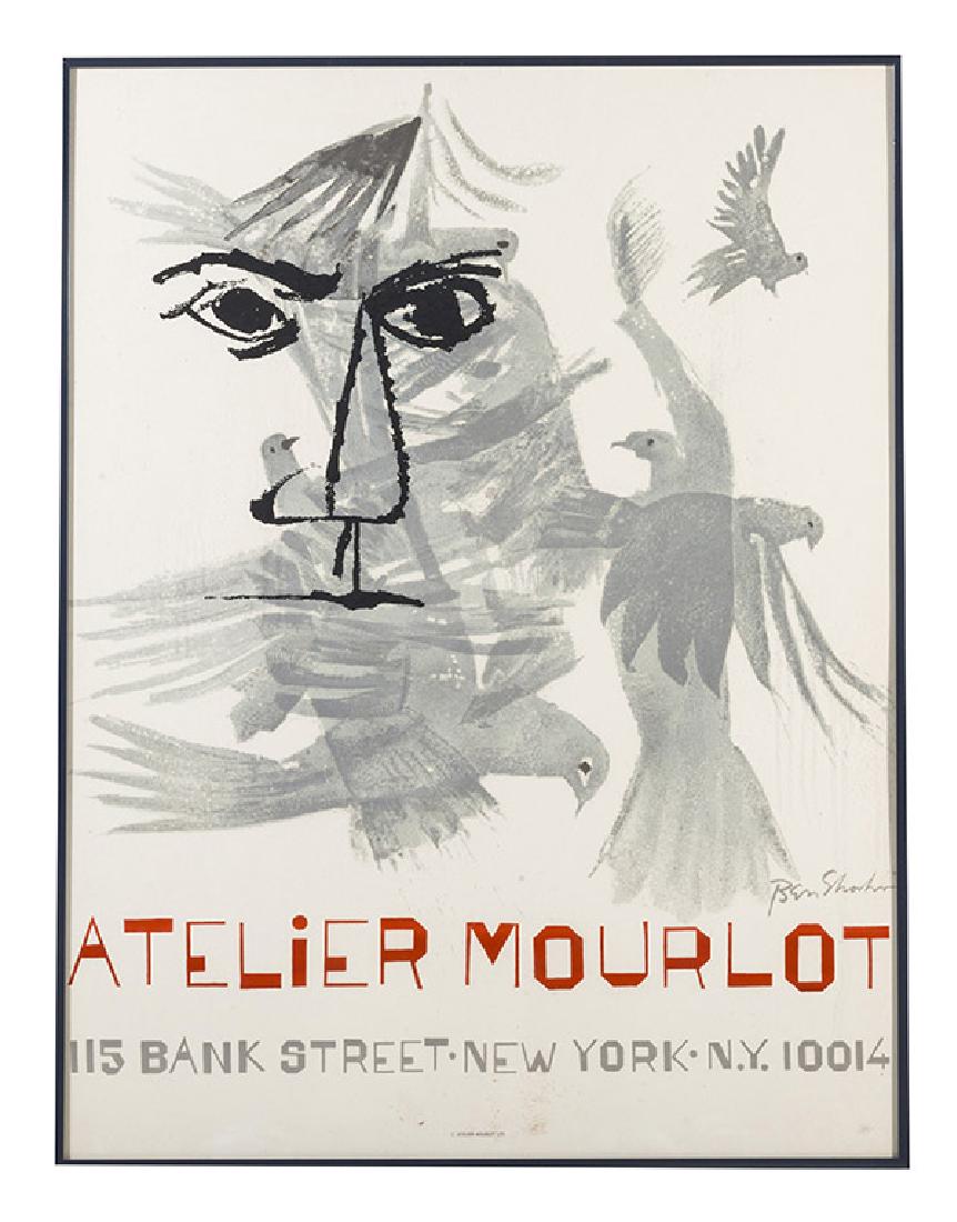 Ben Shahn (1898-1969) Atlier Mourlot Poster (1 of 8)