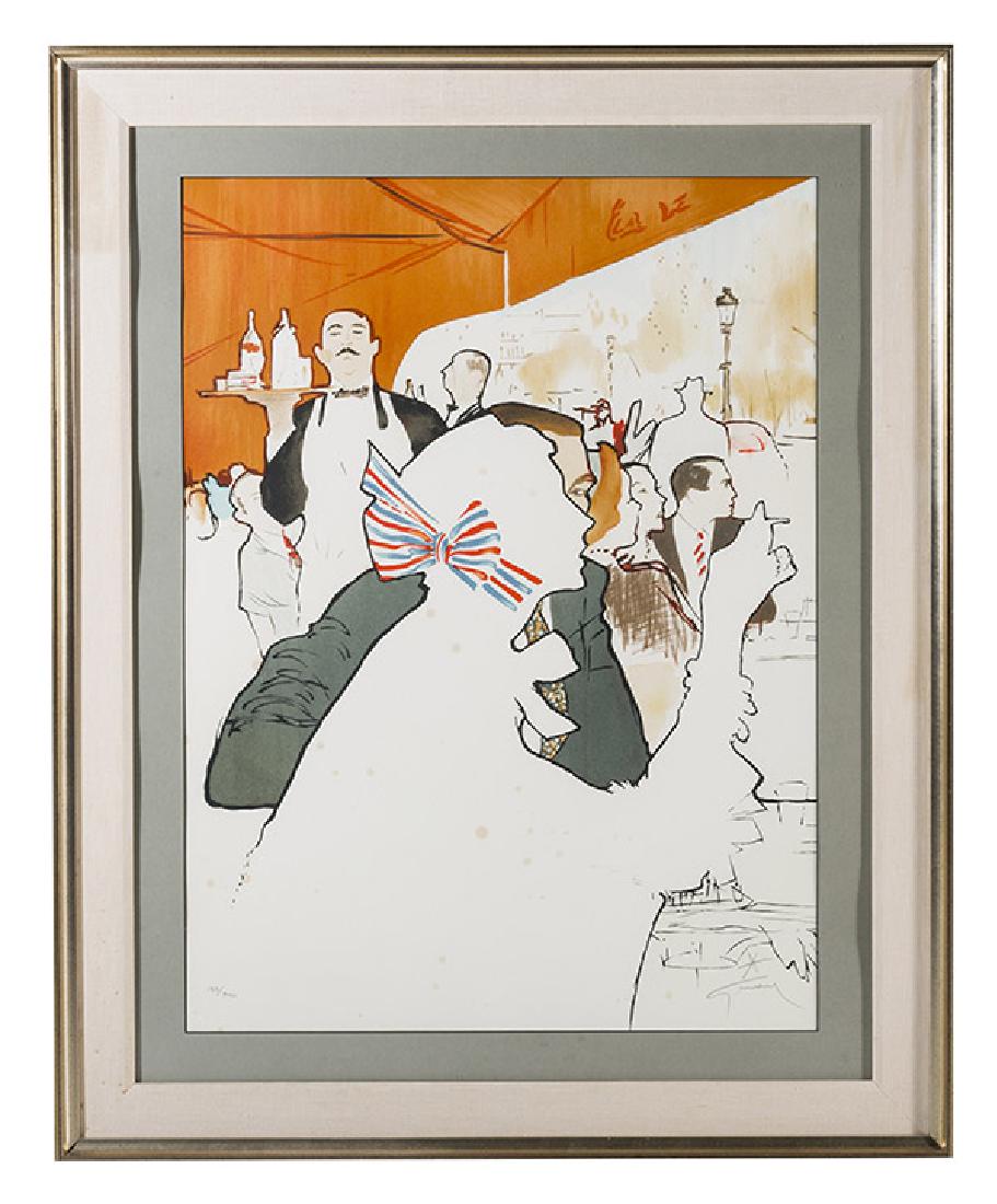 Rene Gruau (1909-2004) Lithograph (NY, France, Italy) (1 of 9)