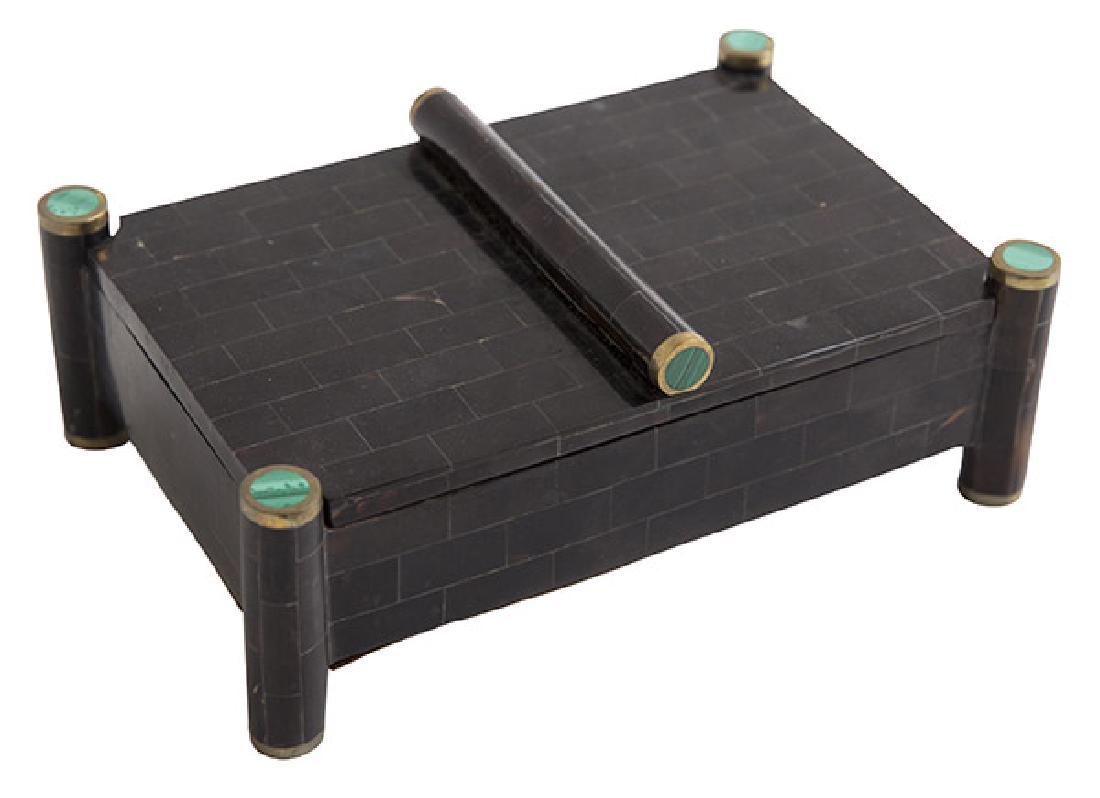 Maitland Smith Footed Box (1 of 9)