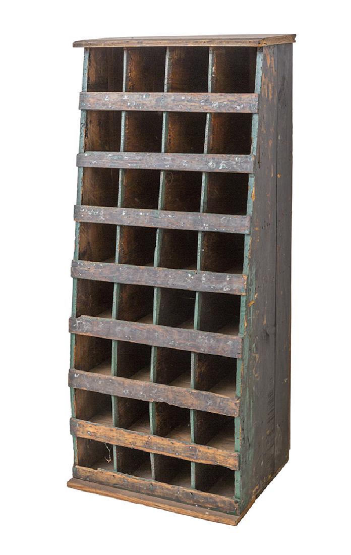 Country Store Storage Bin Cabinet (1 of 10)