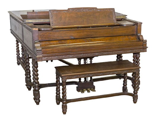 Steinway Sons Oak Grand Piano Mar 31 2019 Main Auction
