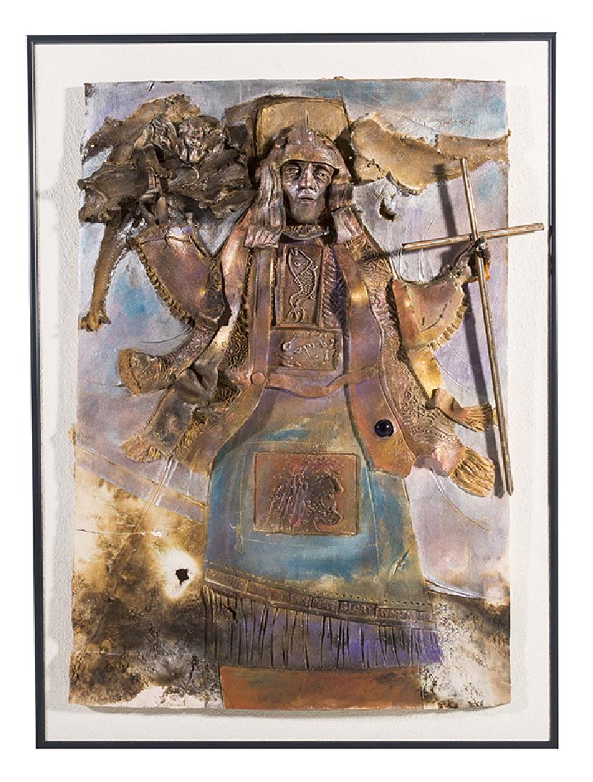 Gary Wilson (20th Century) Relief Sculpture (Monroe, (1 of 10)