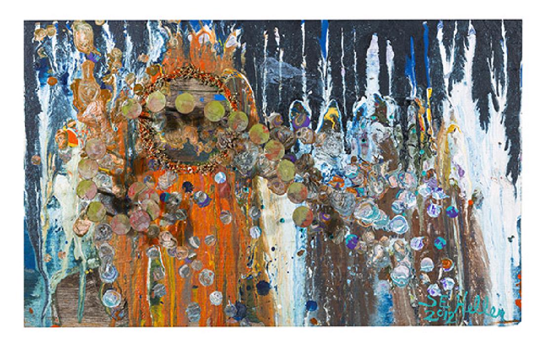 Sarah E Heller (20th Century) Mixed Media (KY, (1 of 6)