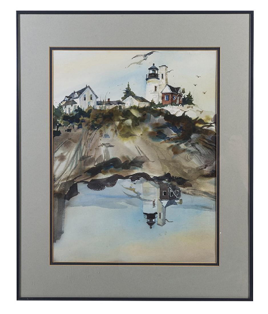 Jerry Smith (20th Century) Watercolor (IN) (1 of 6)