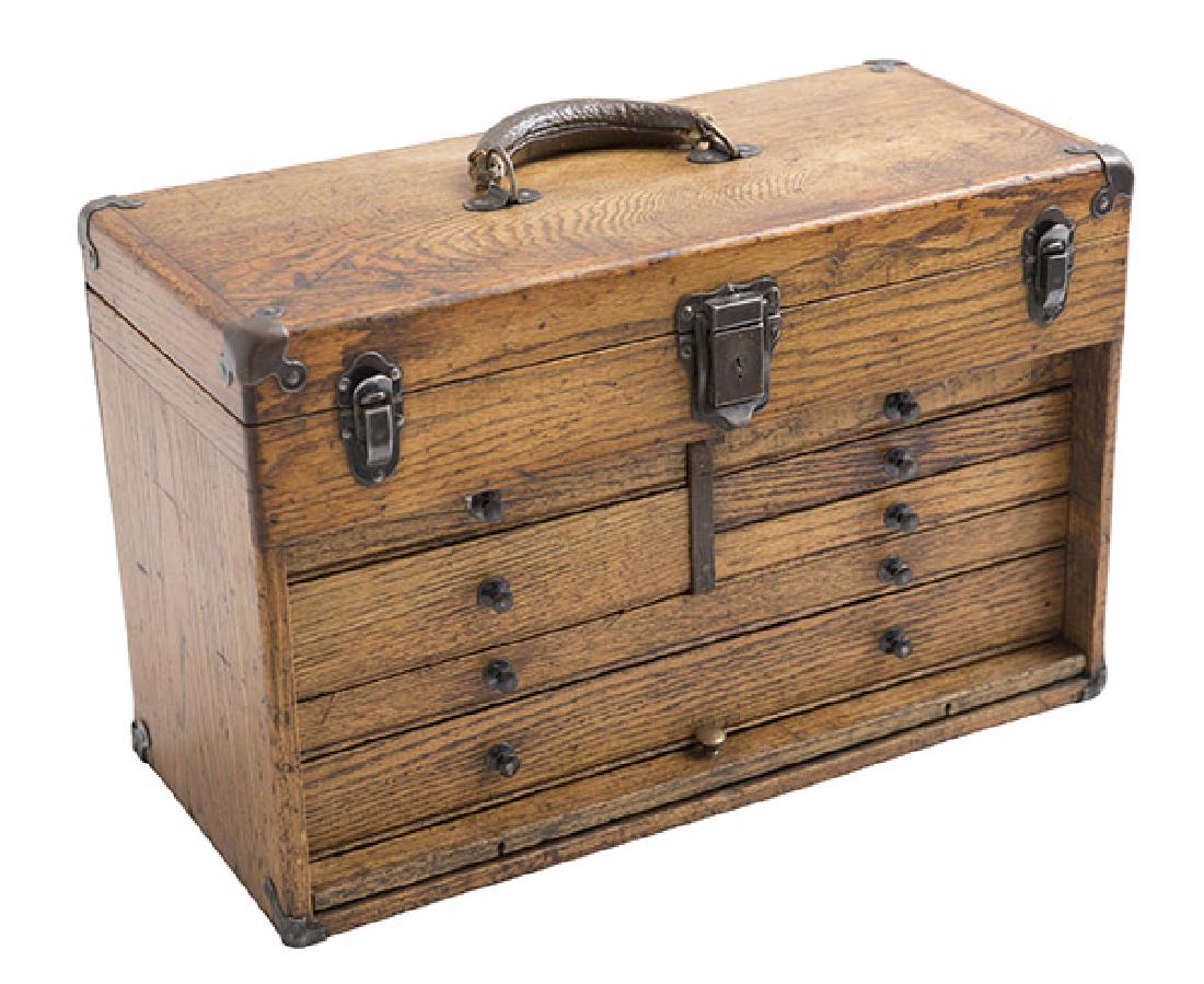 Oak Machinist Chest (1 of 11)