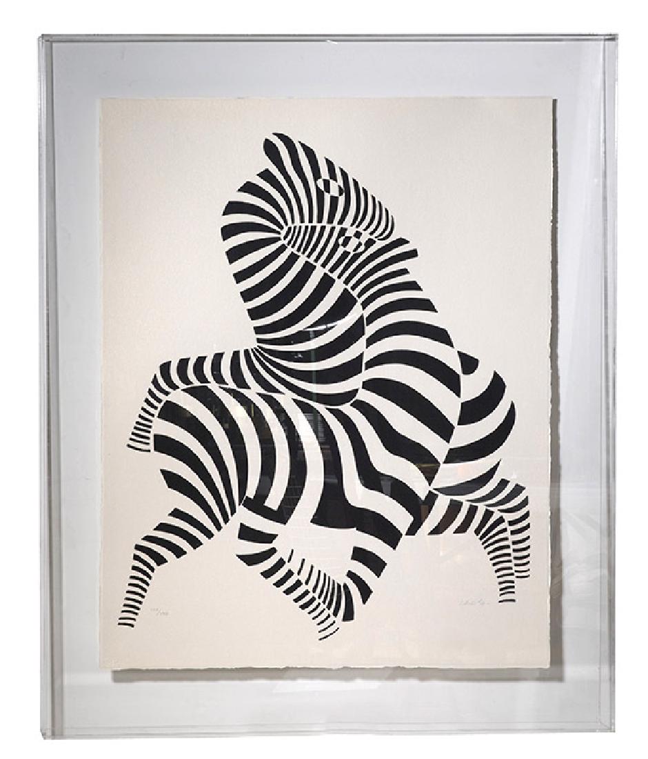 Victor Vasarely (1906-1990) Lithograph (Hungary) (1 of 16)