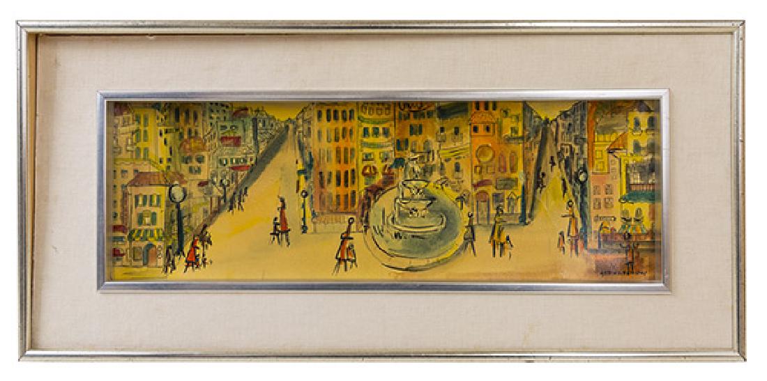 Allen String Fellow (1923-2004) Oil (Illinois) (1 of 8)