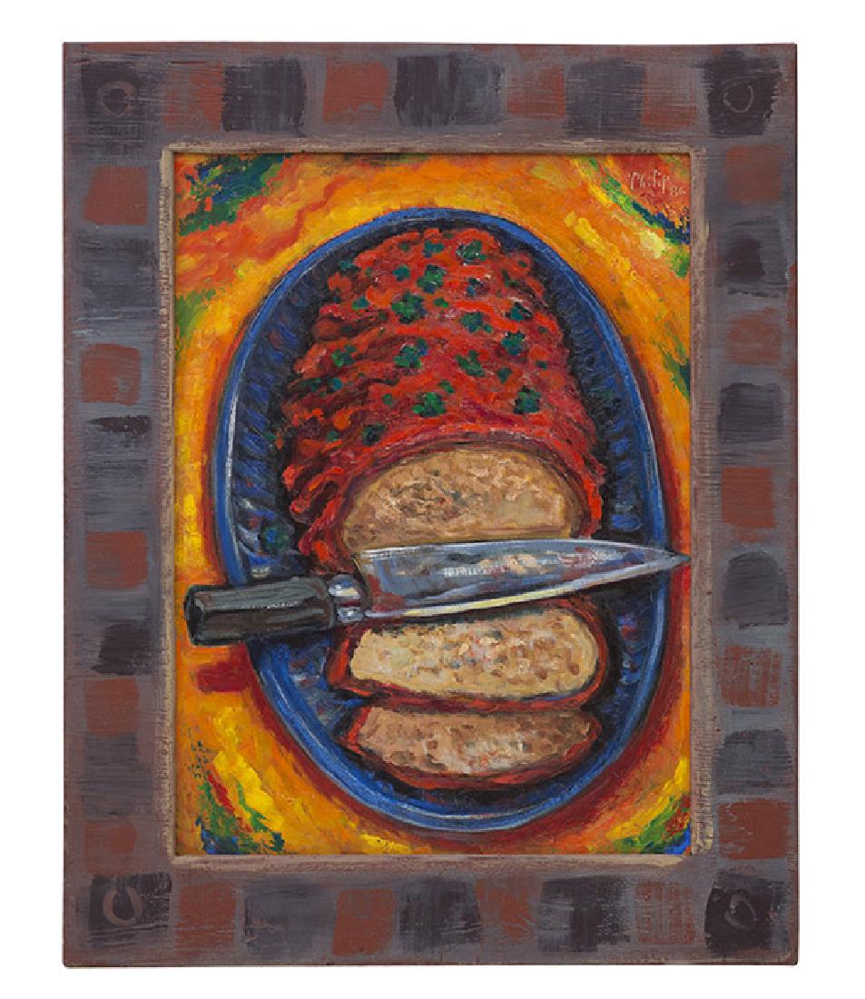 Philip Barter (Born 1936) Oil (Maine) (1 of 8)