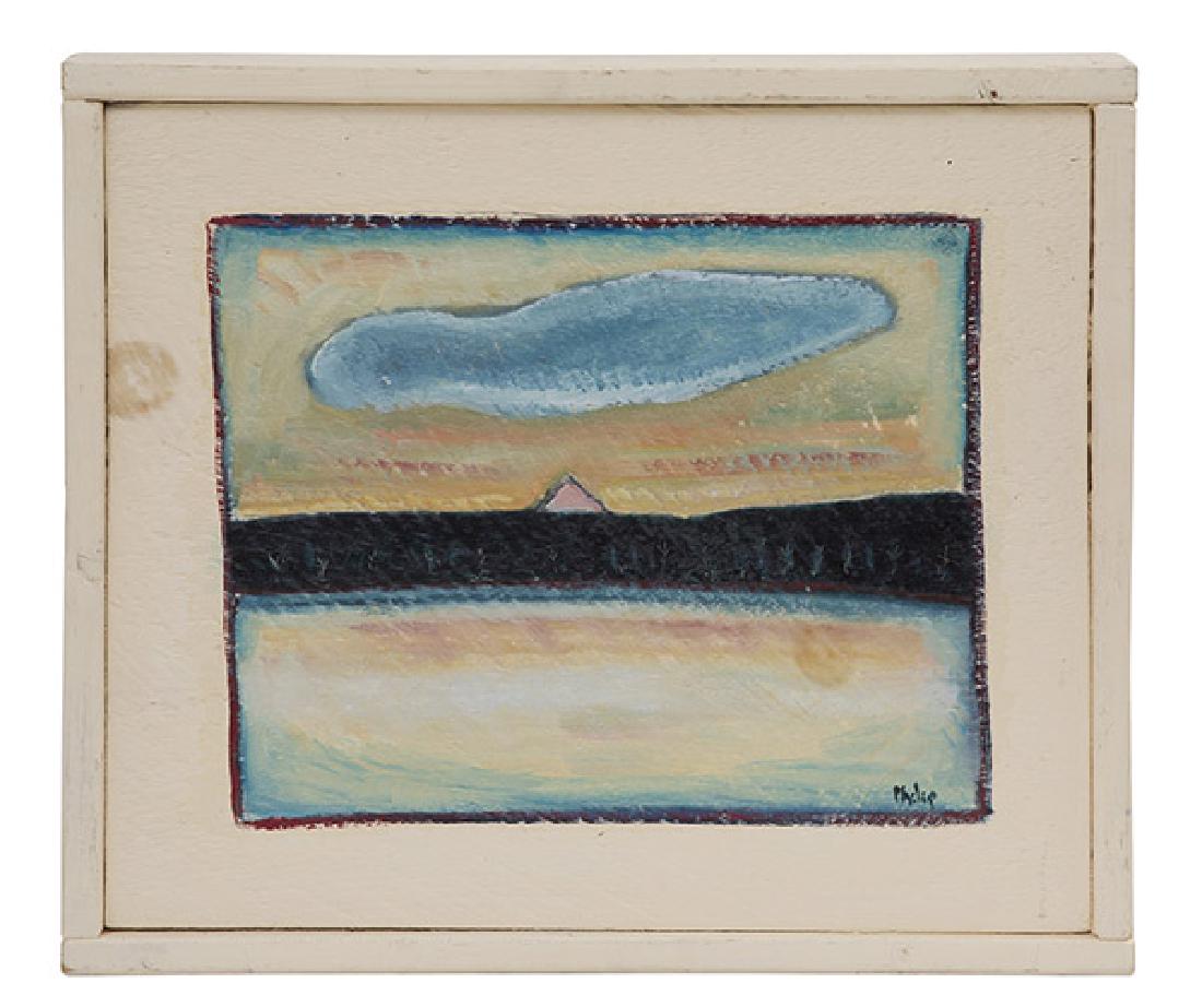 Philip Barter (Born 1936) Oil (Maine) (1 of 5)