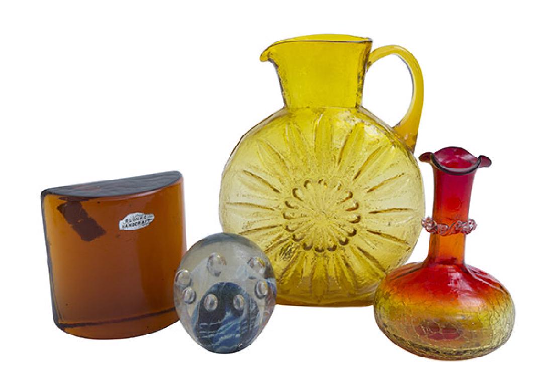 Assembled Blenko and Eickholt Paperweight (1 of 12)