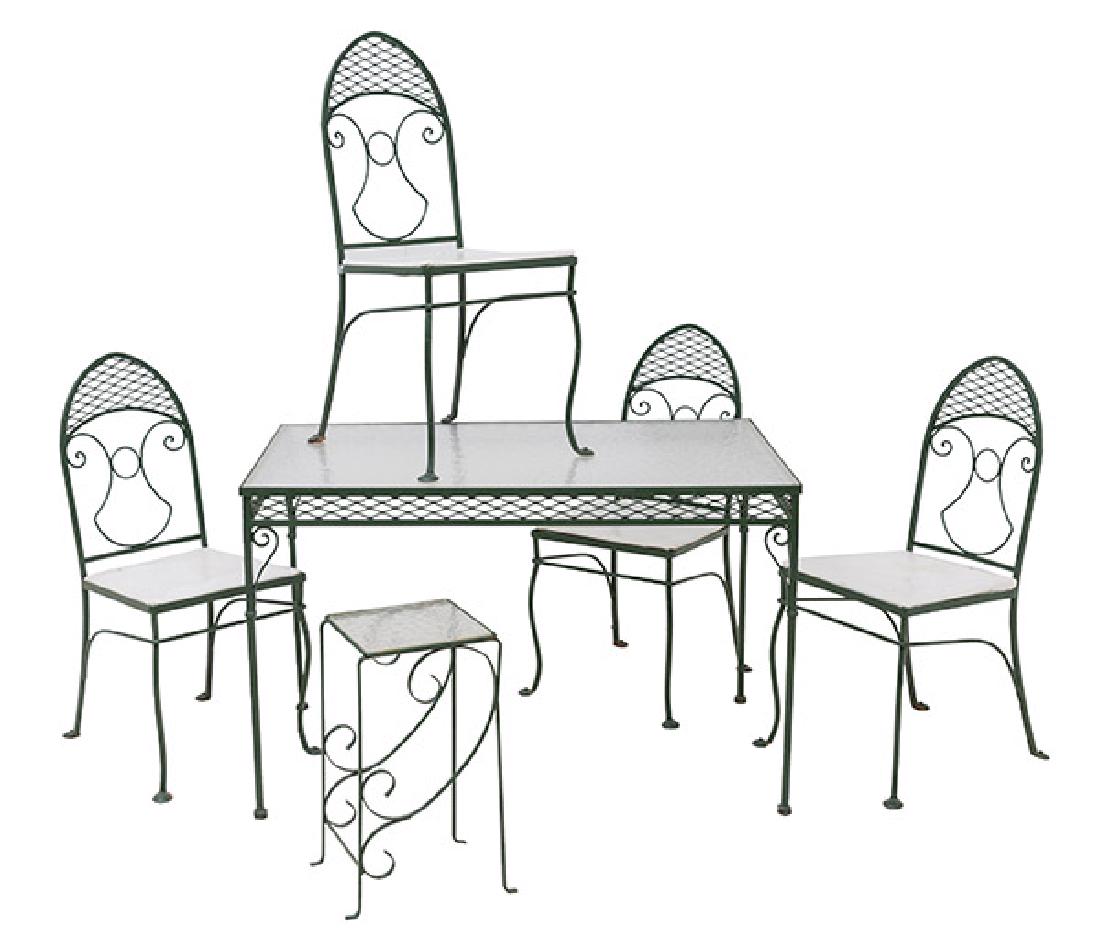 Rare John Salterini Dining Table and Chairs (1 of 8)