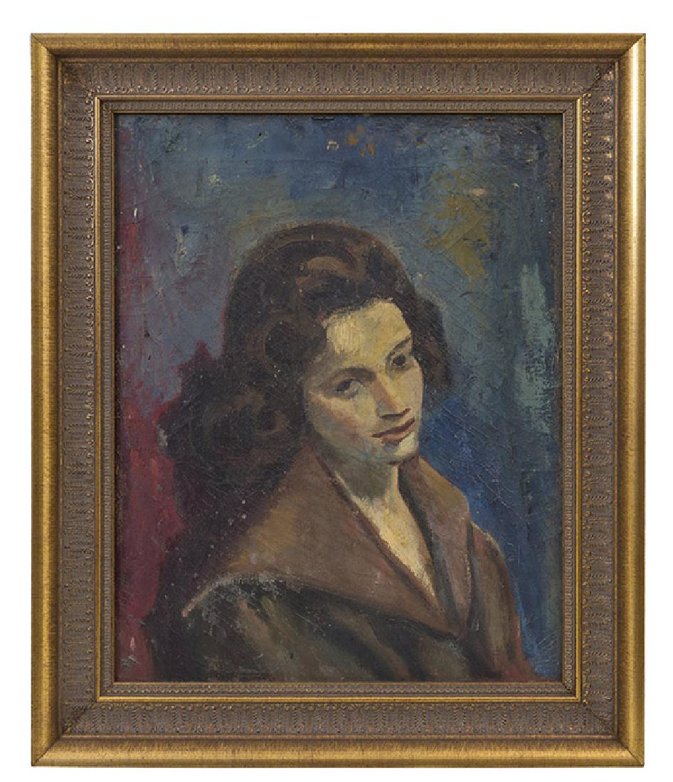 Raphael Soyer (1899-1987)(Attribution) Oil (New York) (1 of 6)