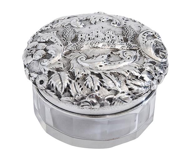 Rare Loring Andrews "Castle Pattern" Sterling Silver (1 of 8)