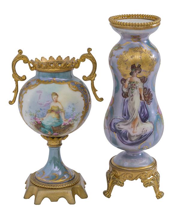 Art Nouveau Cabinet Vases (1 of 6)