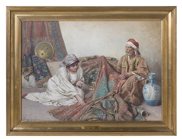 Francesco  ballesio (1860-1923) Watercolor (1 of 11)