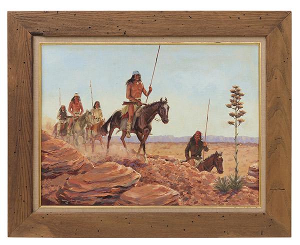 Harvey W. Johnson (1921-2005) Oil (New Mexico) (1 of 8)