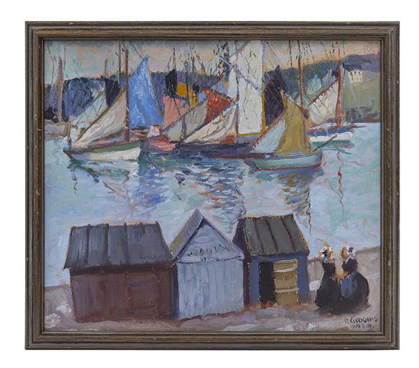 Reginald L. Grooms (1900-1989) Oil (Cincinnati) (1 of 6)