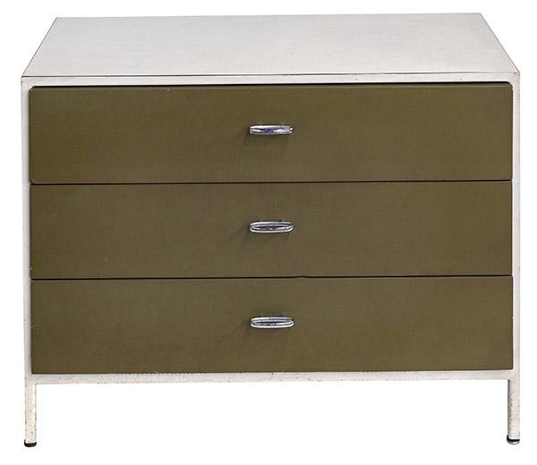 George Nelson and Associates Steel Frame Cabinet (1 of 10)