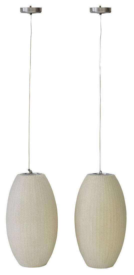 George Nelson & Associates Hanging Bubble Lamps (1 of 10)