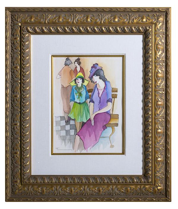 Itzchak Isaac Tarkey (1935-2012) Mixed Media (Serbia, (1 of 7)