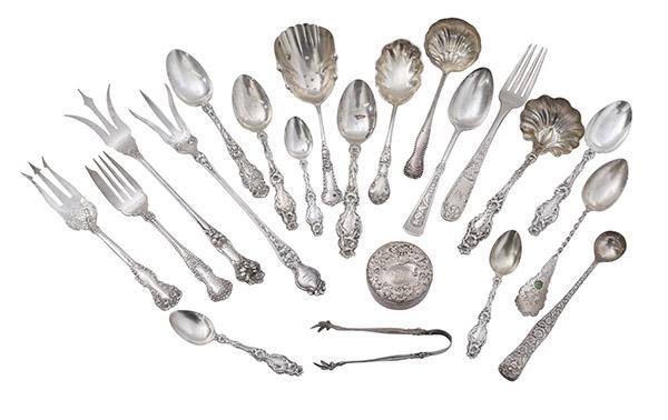 Assembled Sterling Silver Flatware Plus (1 of 8)