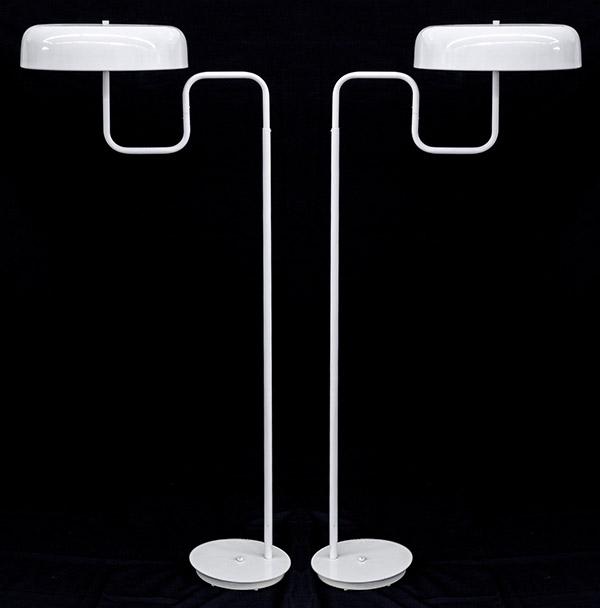 Mid Century Swing Arm Floor Lamps (1 of 8)